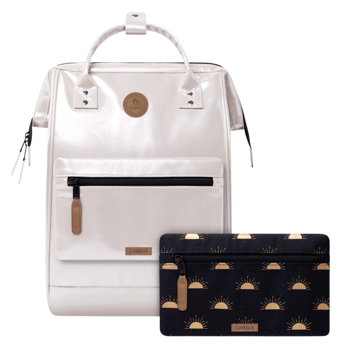 CABAIA Rucksack Large Honolulu (kein Set), recycelten Materialien