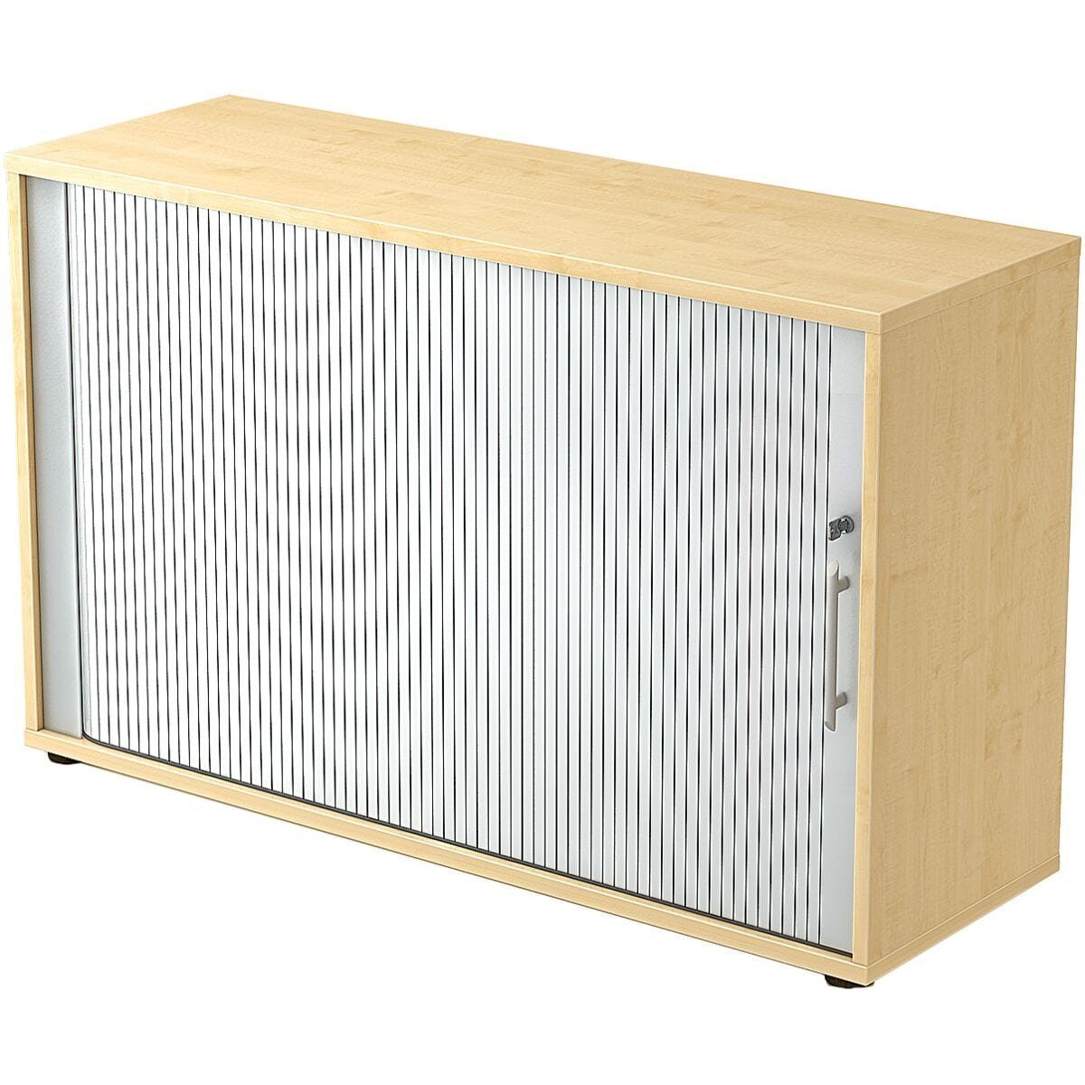 HAMMERBACHER Rollladenschrank J-Line Relinggriff aus Kunststoff