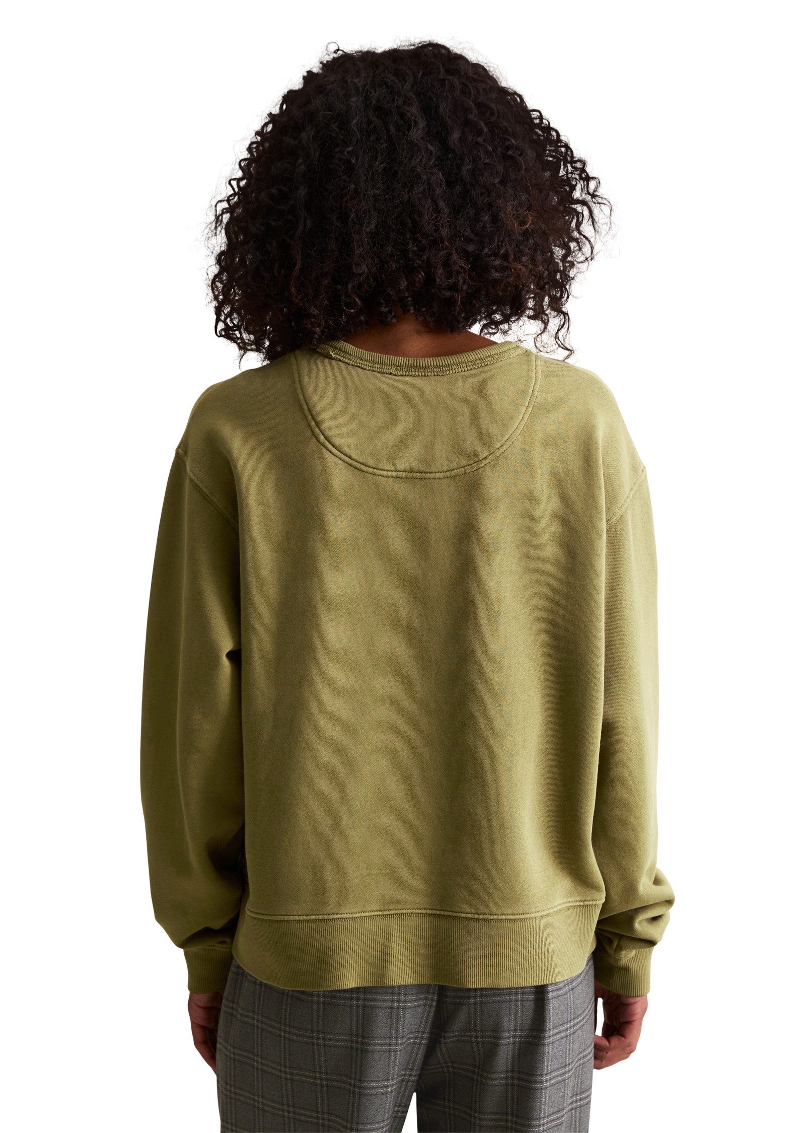 Marc O'Polo DENIM Sweatshirt Rundhalsausschnitt, Relaxed günstig online kaufen