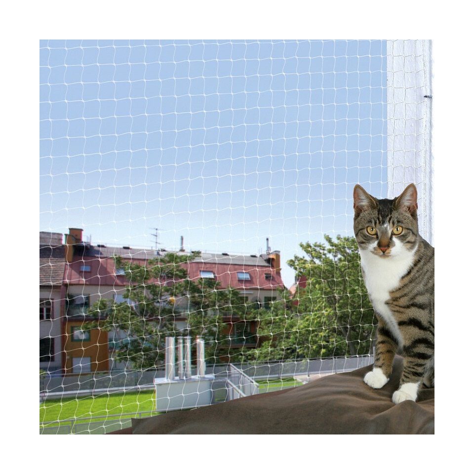 TRIXIE Schutznetz Schutznetz transparent, BxL: 1.5x2 m