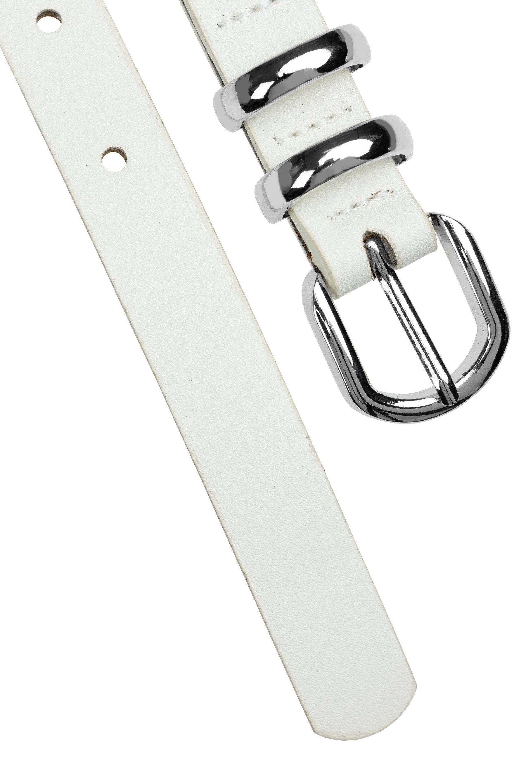 Caspar Taillengürtel GU329 schmal klassisch elegant günstig online kaufen