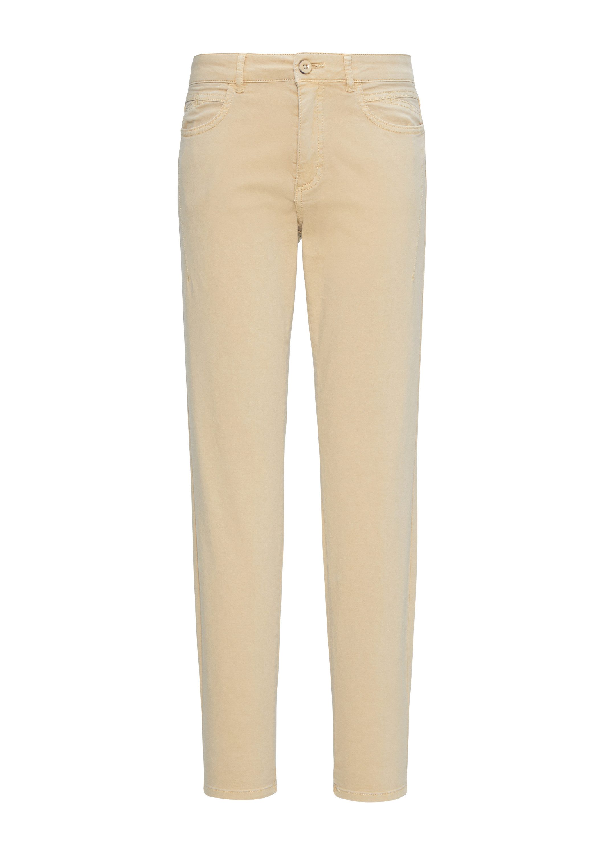 s.Oliver Chinos Hose Gewaschene Hose im Slim Fit aus Baumwollsatin günstig online kaufen
