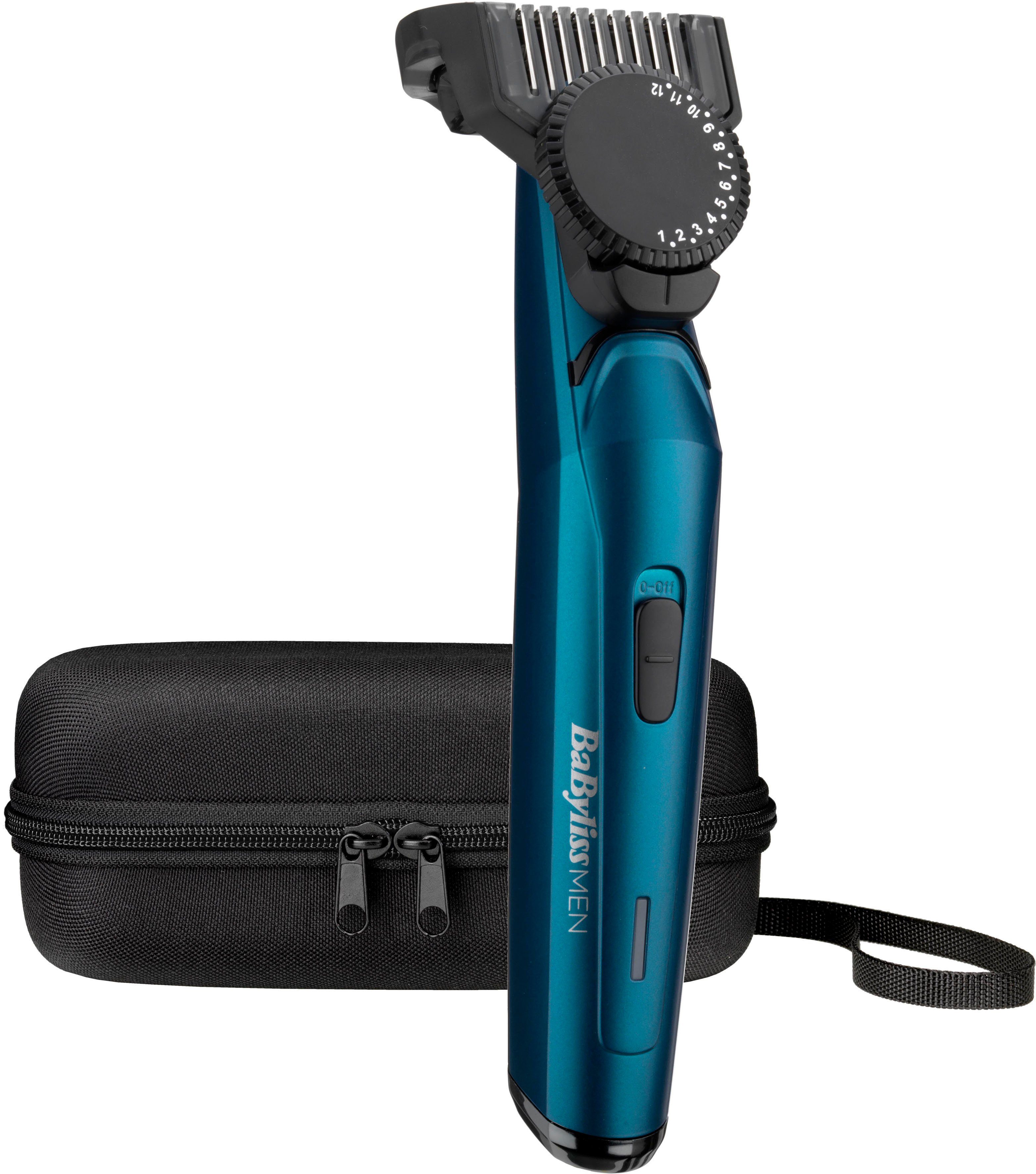 BaByliss Kurzaufladung Steel, für Min. T890E Stunden Schnellaufladezeit 20 Betriebszeit, 2 20 Bartschneider - Min. inkl. MEN Japanese 12mm, Etui 0,5