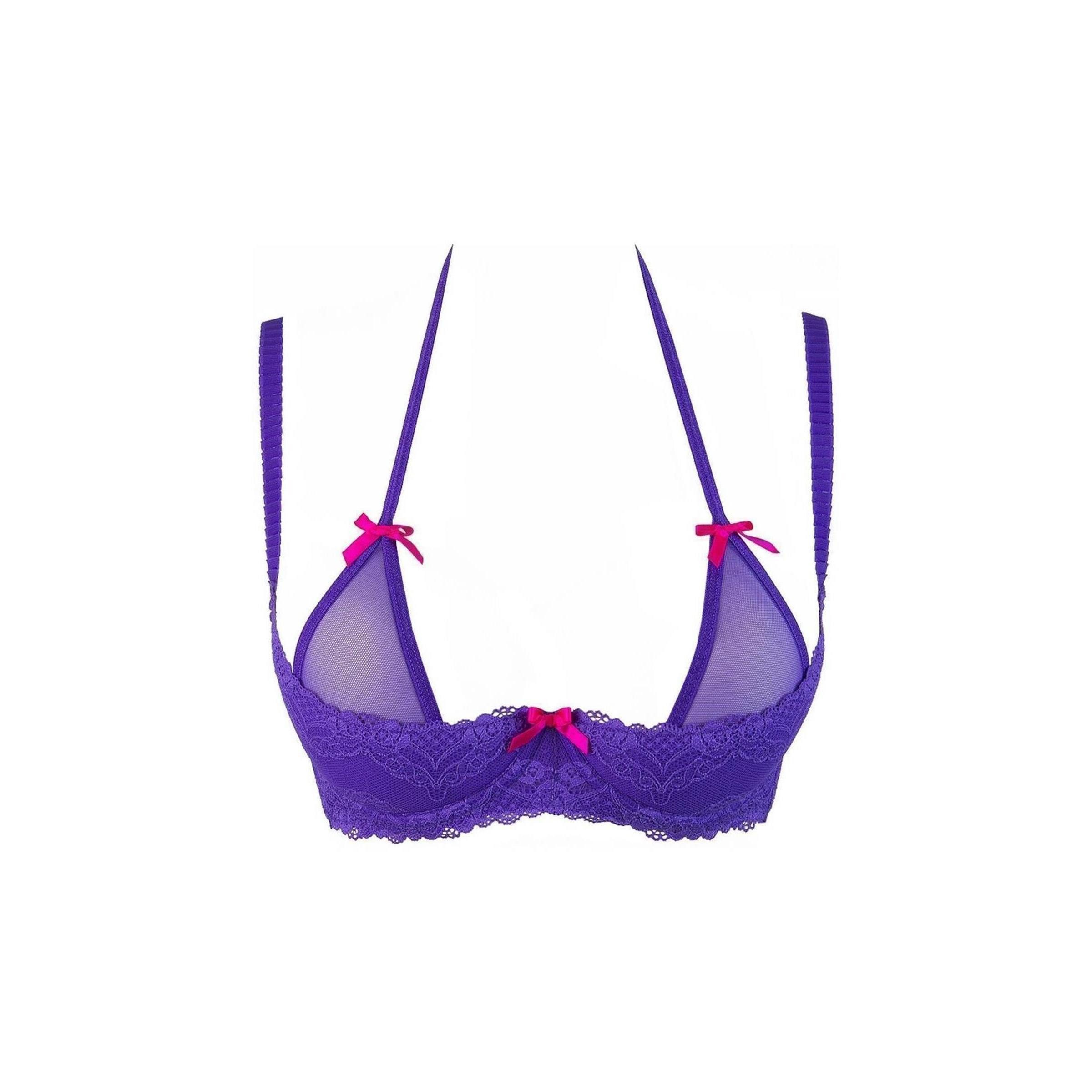 Axami Halbschalen-BH V-9681 bra purple - (70A,80B,80D,80E,85B,85D,70B,7
