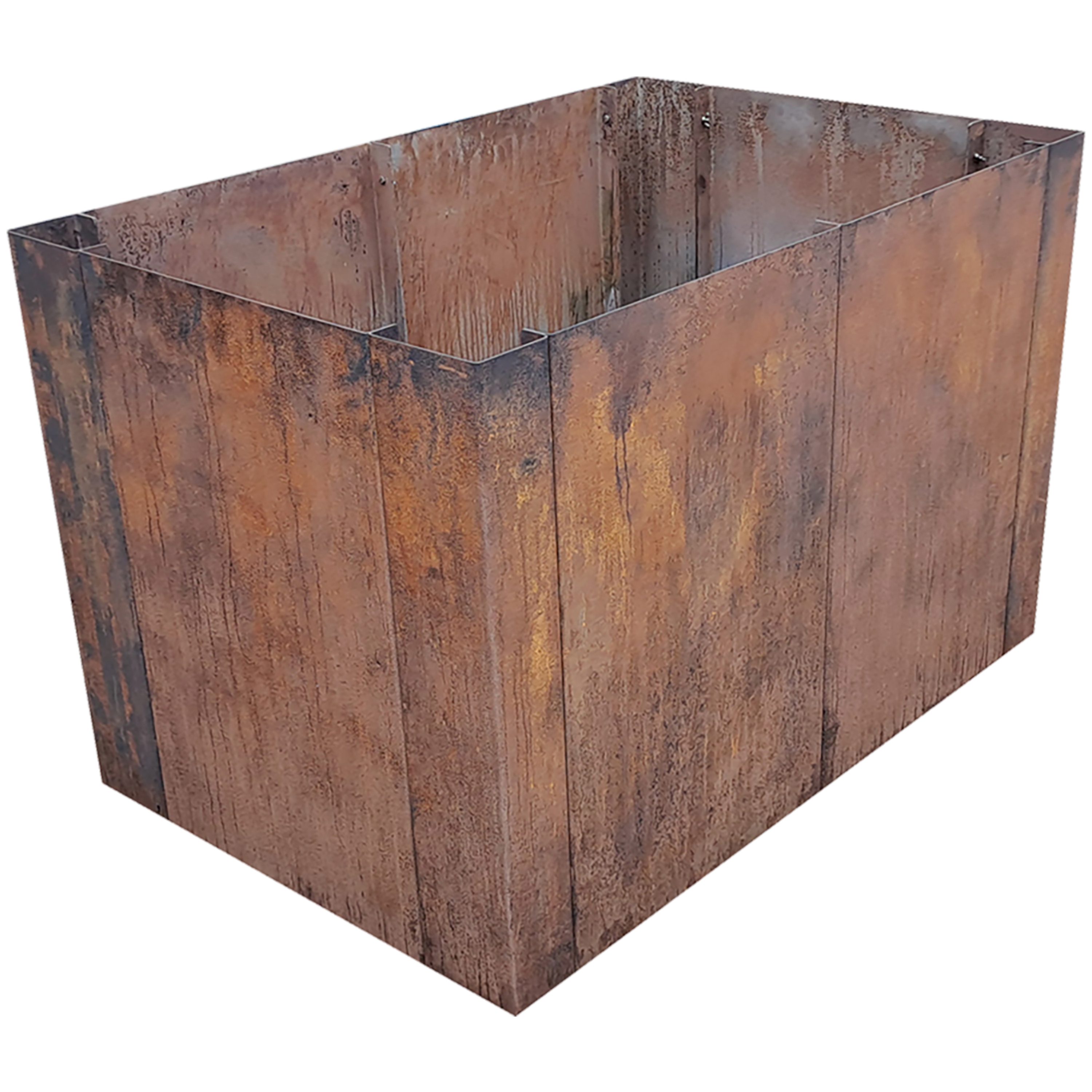 EdelrostPassion Hochbeet, Edelrost, Metall, Höhe:60cm, Länge:150 - 400cm, Tiefe:60 - 120cm