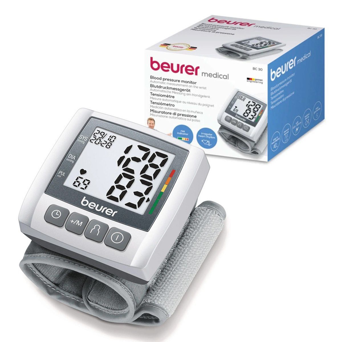 BEURER Blutdruckmessgerät Beurer Handgelenk-Blutdruckmessgerät BC30