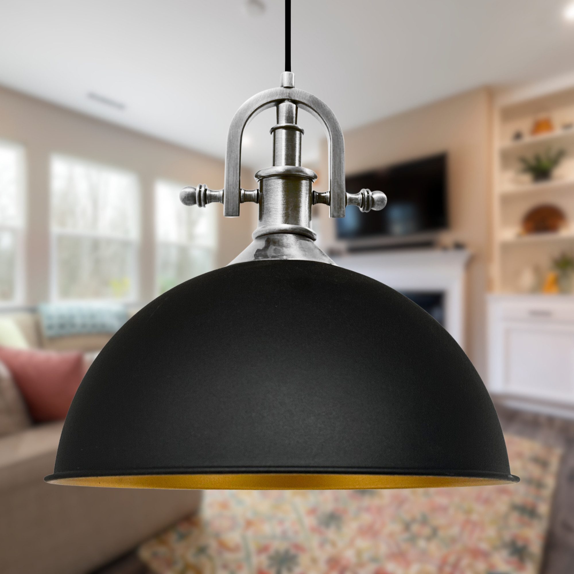 Bamyum Pendelleuchte Pendelleuchte Industrielle Metall Groß günstig online kaufen