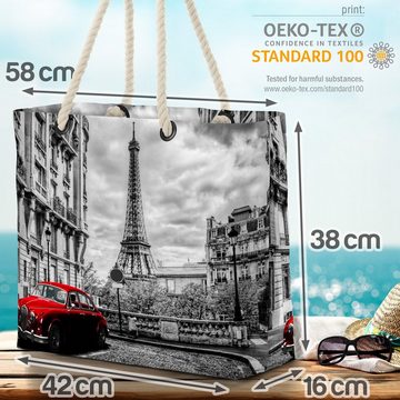 VOID Strandtasche (1-tlg), Paris Eiffelturm Oldtimer Paris Eiffelturm Oldtimer Seine Stadt Liebe
