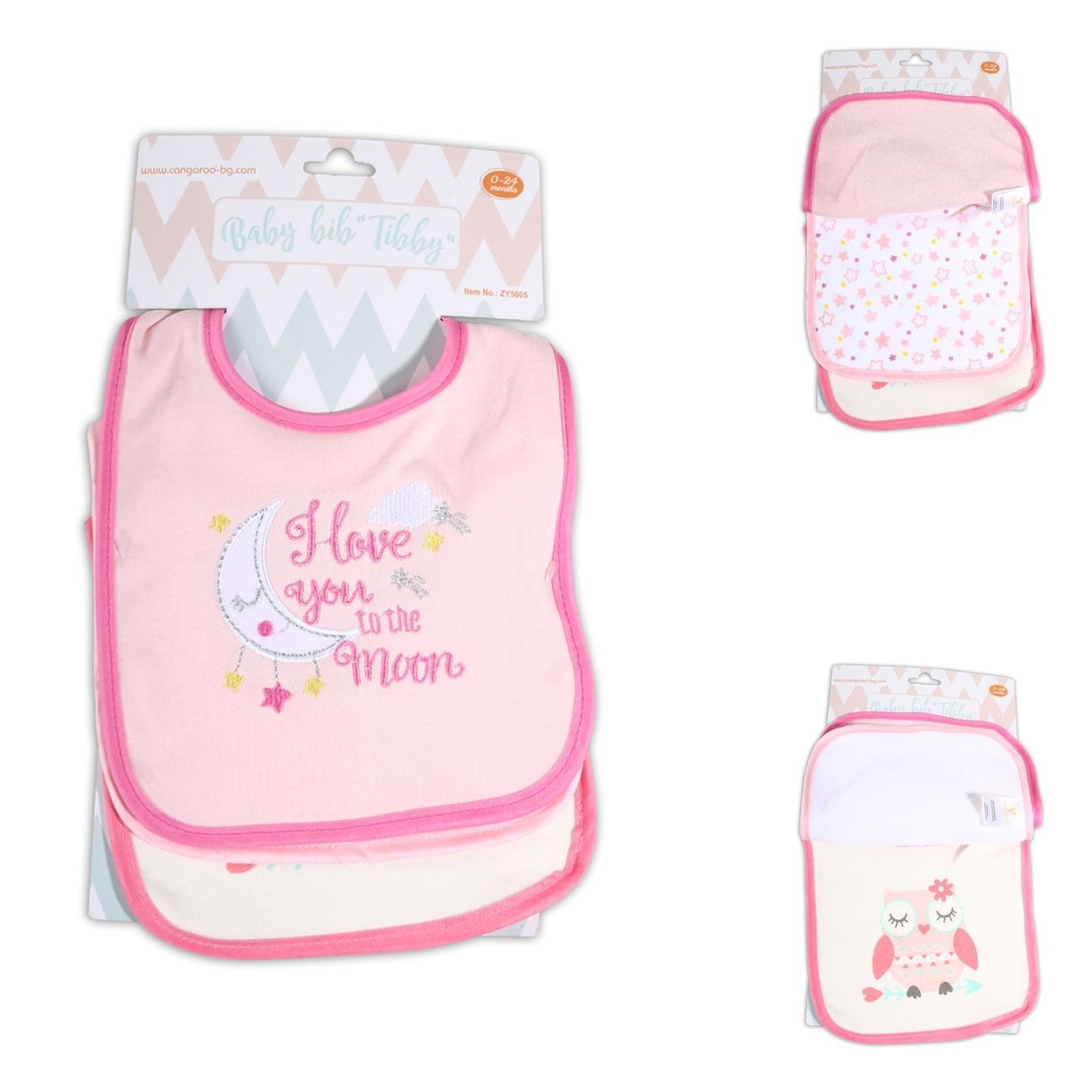 Lätzchen Babylatz 3er Set Tibby