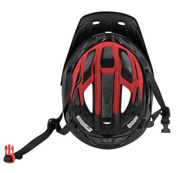 FORCE Fahrradhelm Helm FORCE AVES MTB rotorange-black L-XL matt