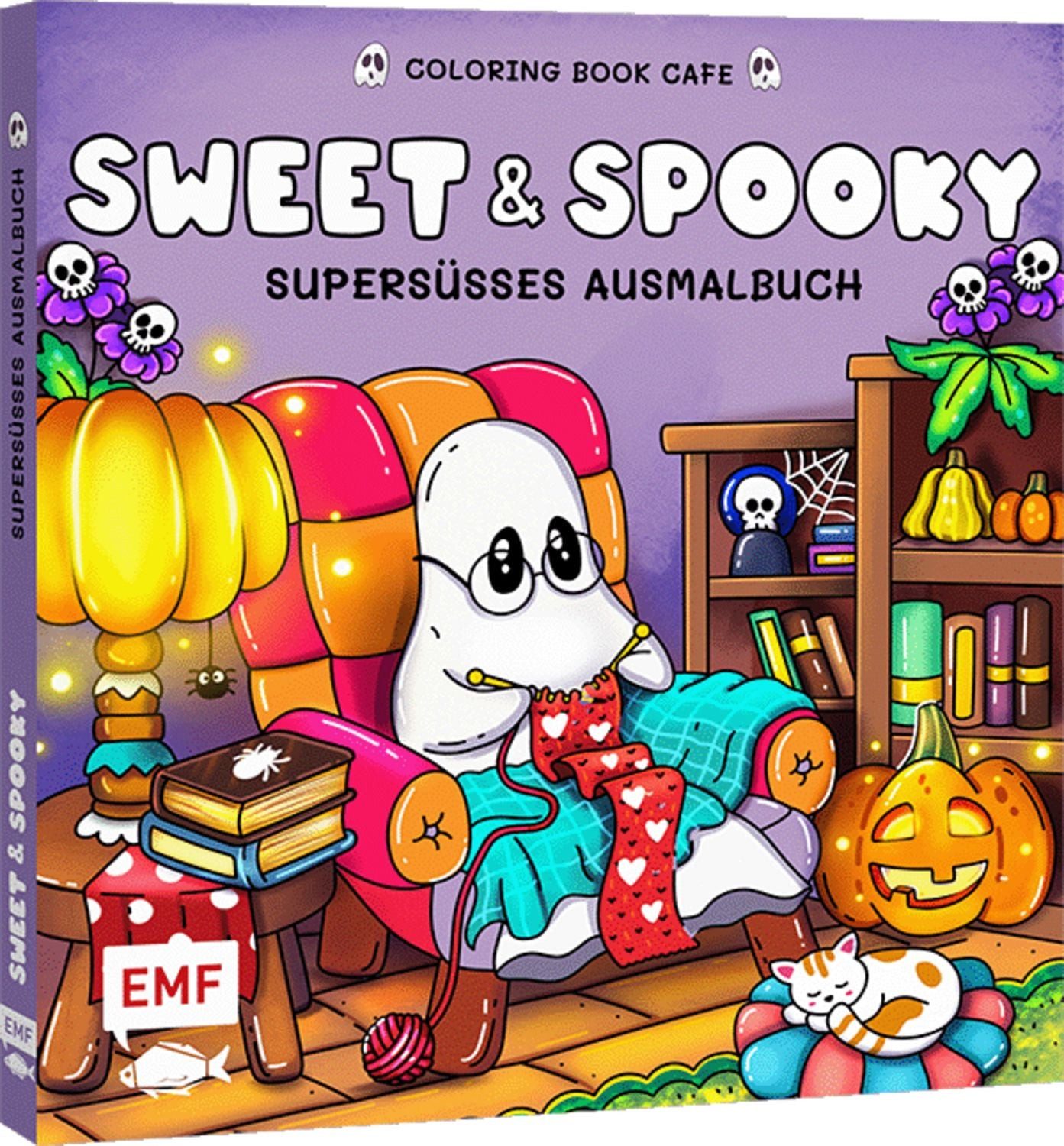 Cozy Coloring – Sweet & Spooky / Coloring Book Cafe