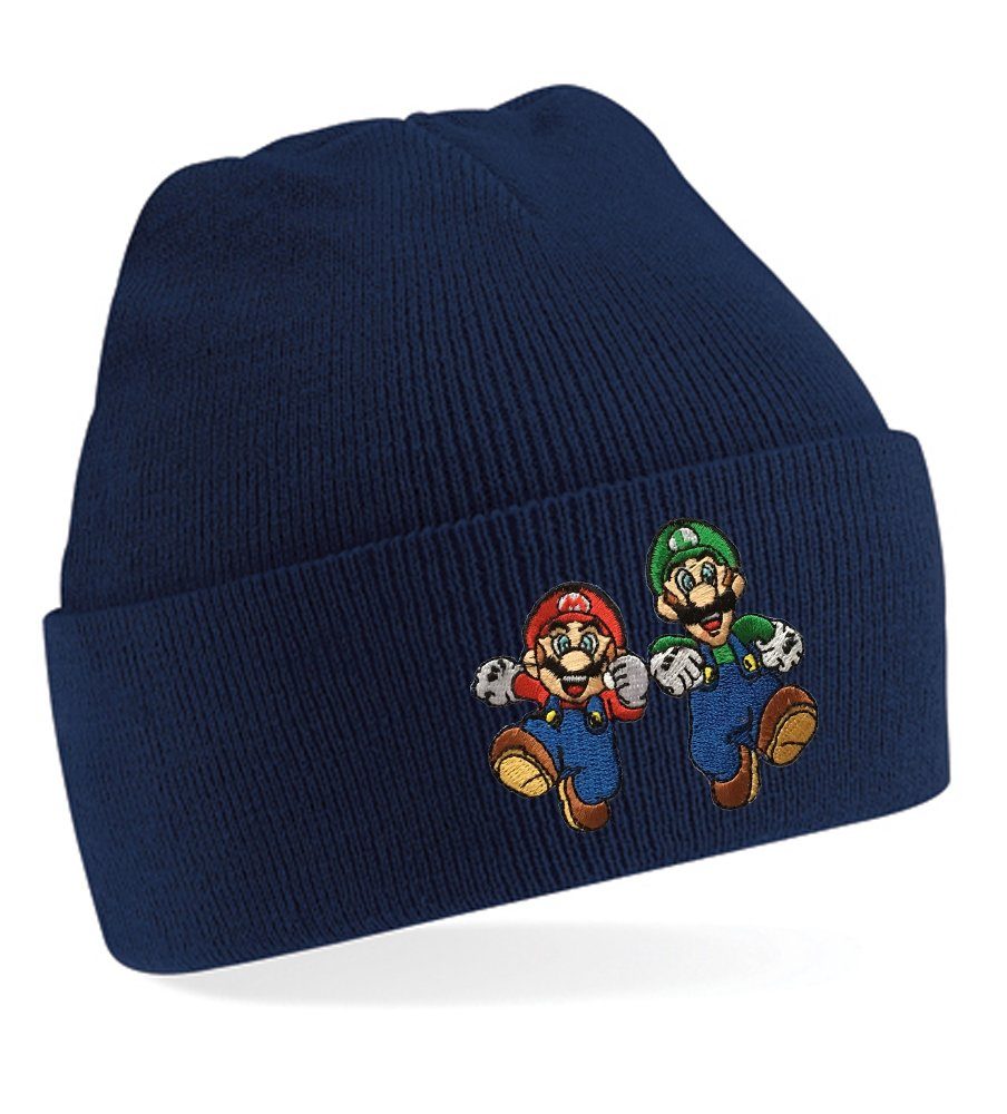 Blondie & Brownie Beanie Mario & Luigi – Kultige Mütze für Super Mario-Fans