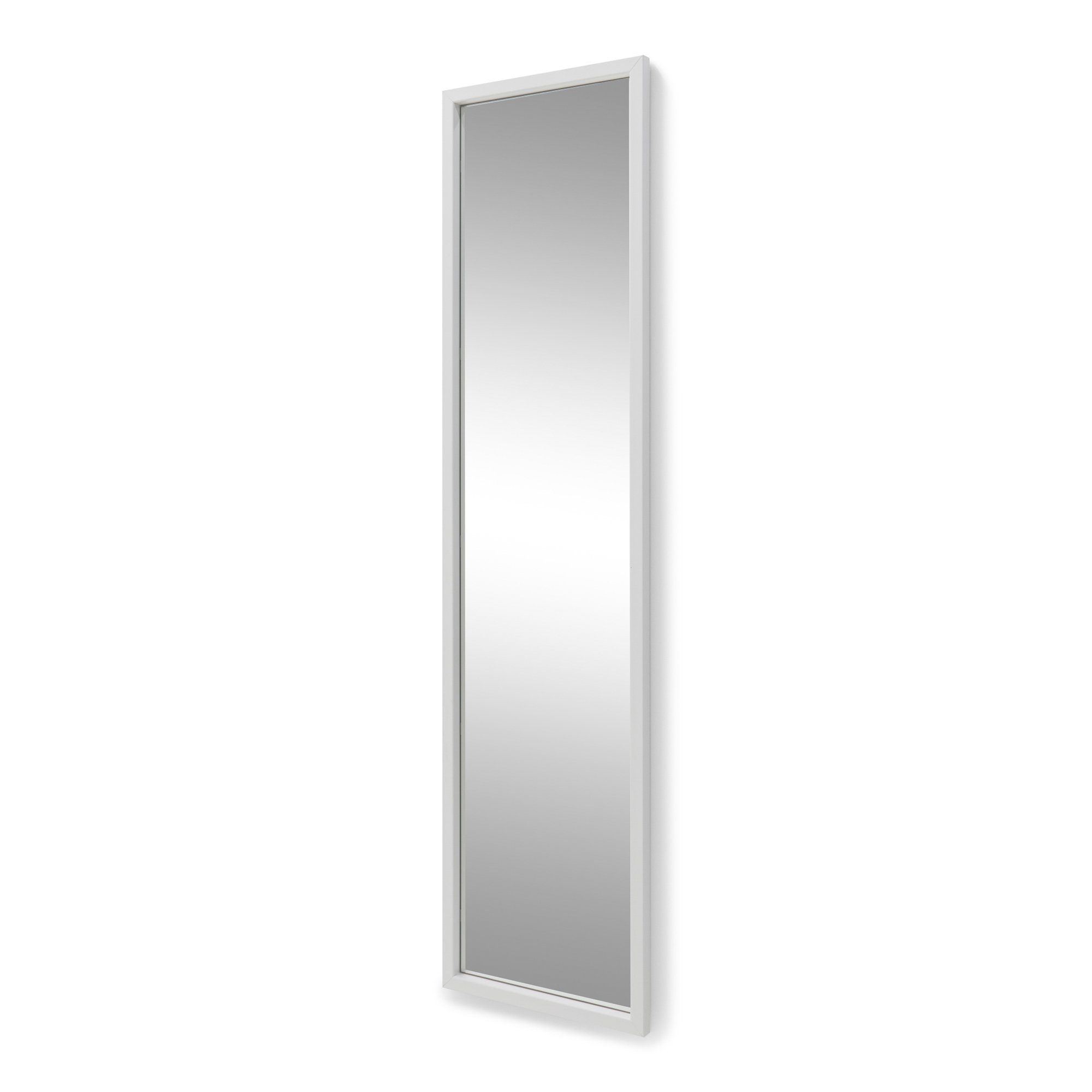 weiß Spinder weiß Spinder M2 | Senza 46x185cm Weiß Design Rahmen Spiegel Spiegel
