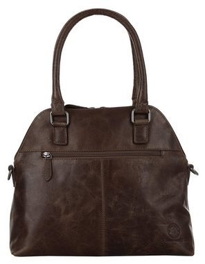 Klondike 1896 Henkeltasche DIGGER, echt Leder