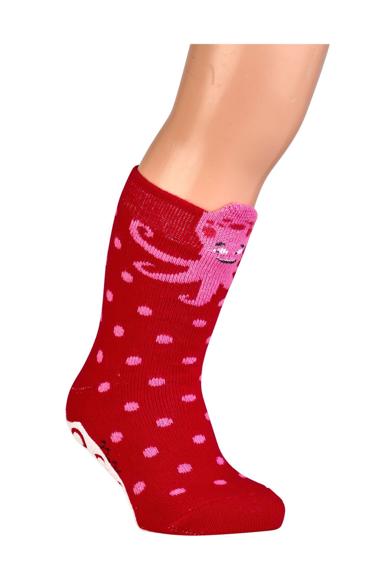 FussFreunde ABS-Socken 2 Paar Kinder Sockenschuhe "Baby-Tiere" vollgummierte Antirutsch-Sohle