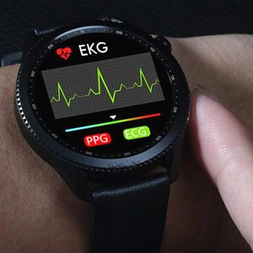 aktivshop Multifunktionsuhr EKG-Gesundheitsuhr »Deluxe«