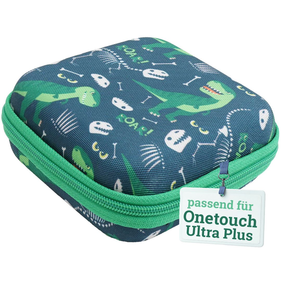 caseroxx Blutzuckermessgerät Blutzuckermessgerät Tasche für Onetouch Ultra Plus Reflect