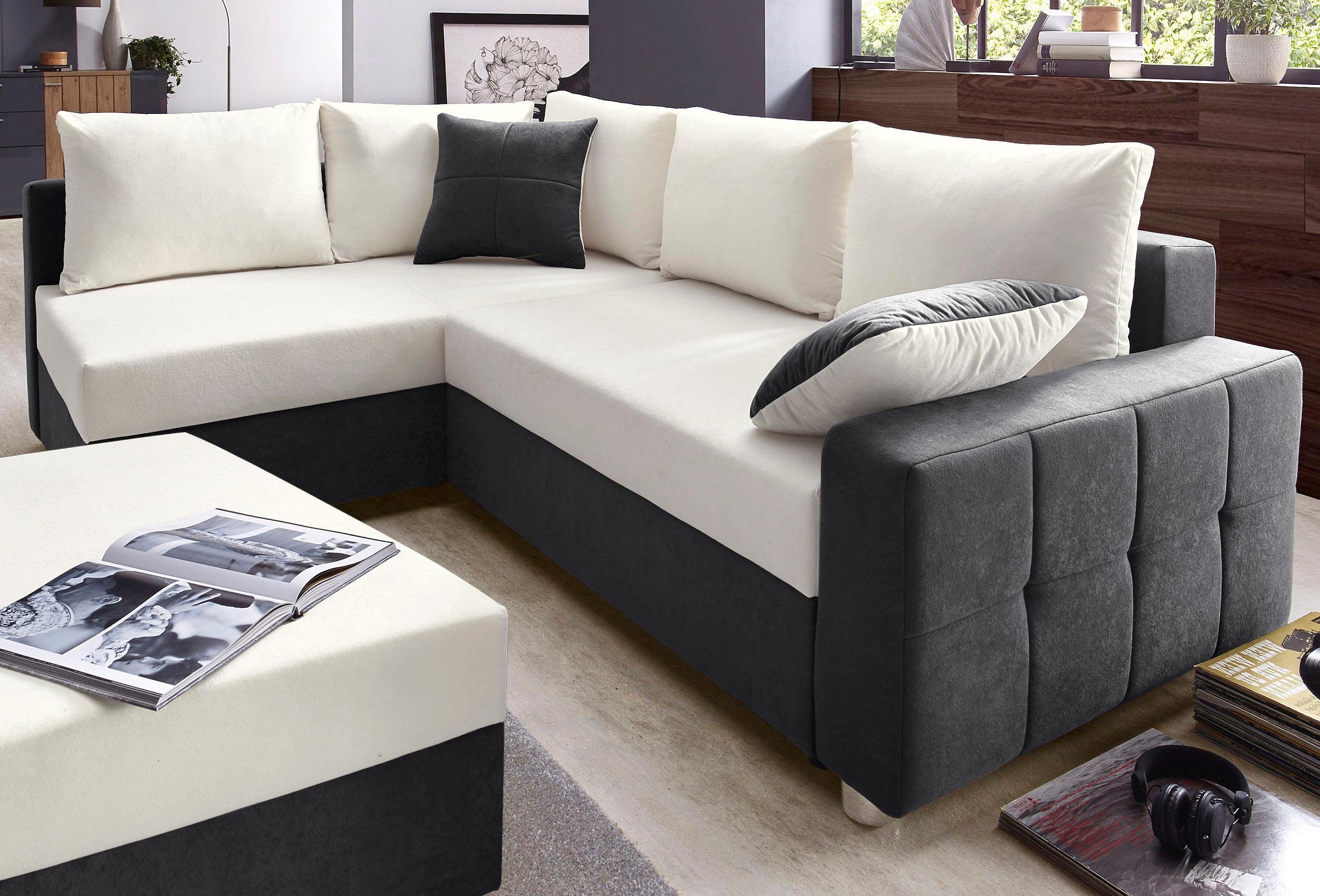 COLLECTION AB Ecksofa Parma L-Form, mit günstig online kaufen