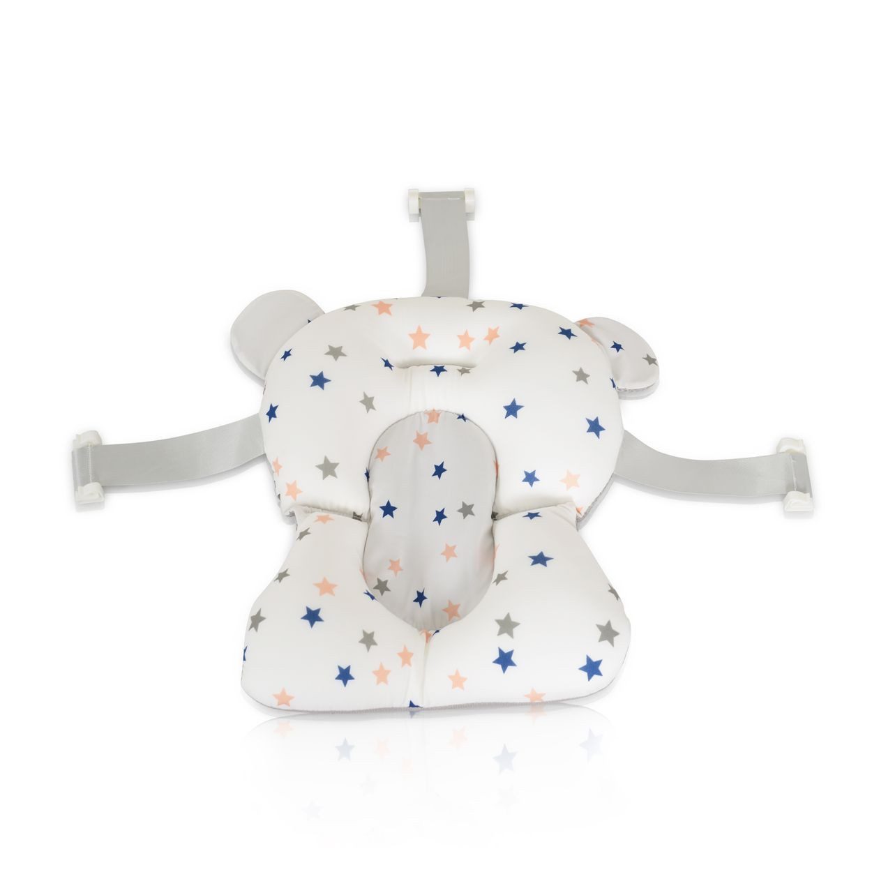 Moni Wanneneinlage Sea Stars HA-B48, B: 44 cm, L: 33 cm, 1-tlg., Badeauflage, Kunststoff-Clips, schnell trocknend, Rückenunterstützung – Bild 2 von 4