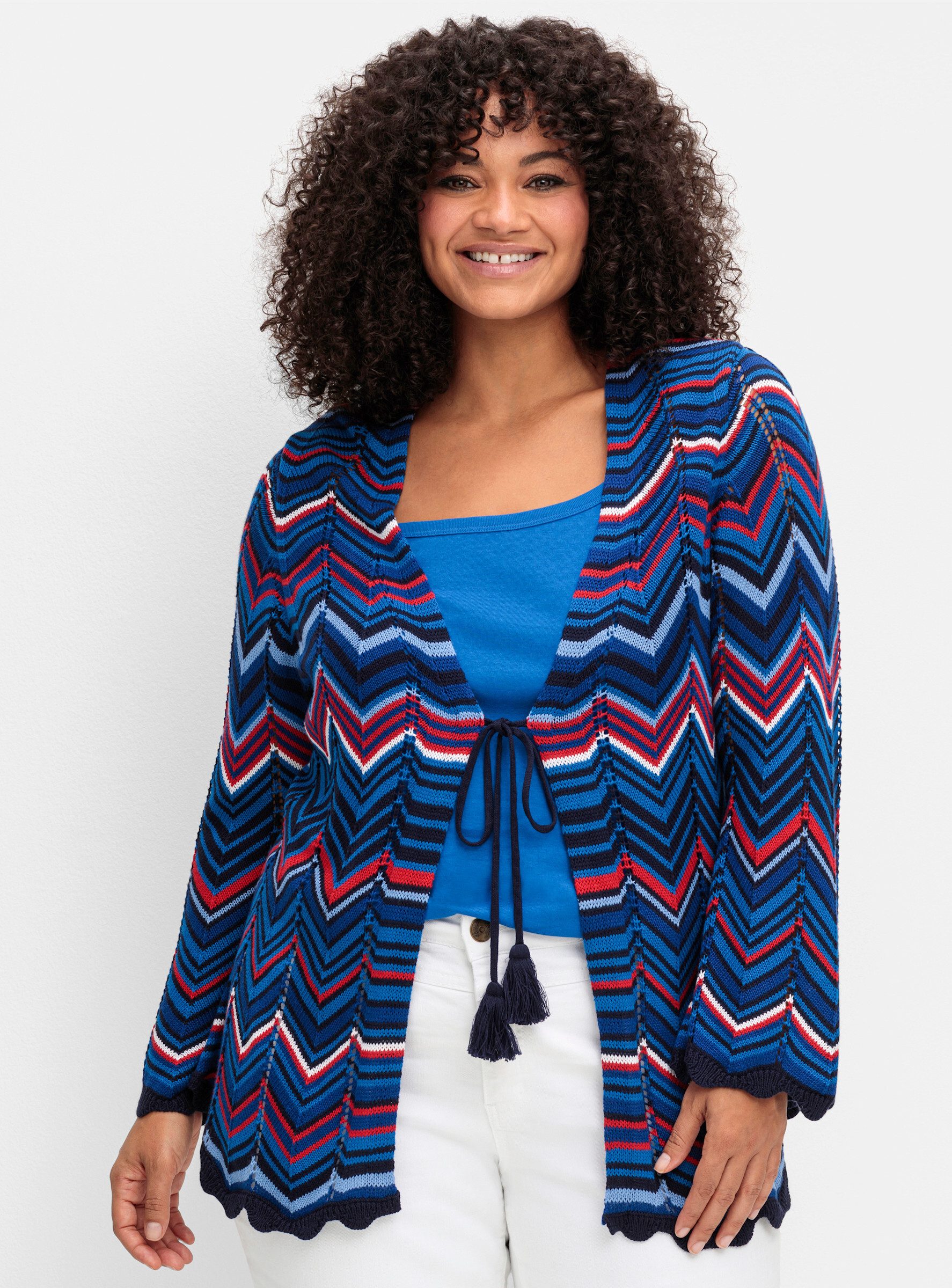 Sheego Strickjacke Strickjacke günstig online kaufen