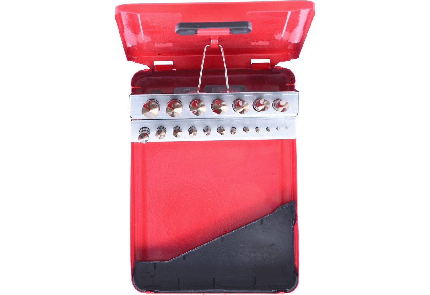Thumbnail - KS Tools Metallbohrer KS TOOLS HSS-G Co 5 Spiralbohrer-Satz Stahlblechkassette 19tlg. 1...