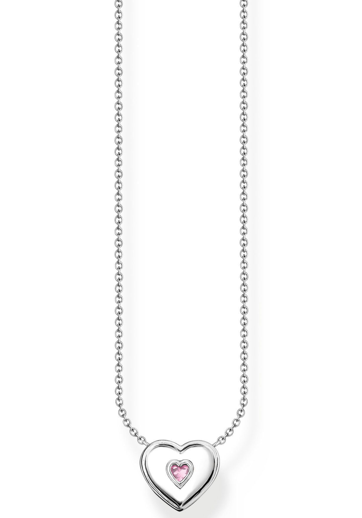 THOMAS SABO Kette mit Anhänger Herz mit...