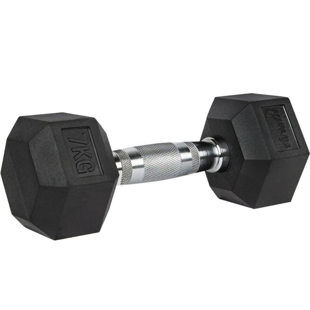 VirtuFit Kompakthantel VirtuFit Hexa Kurzhantel Pro 7 kg Kurzhantel