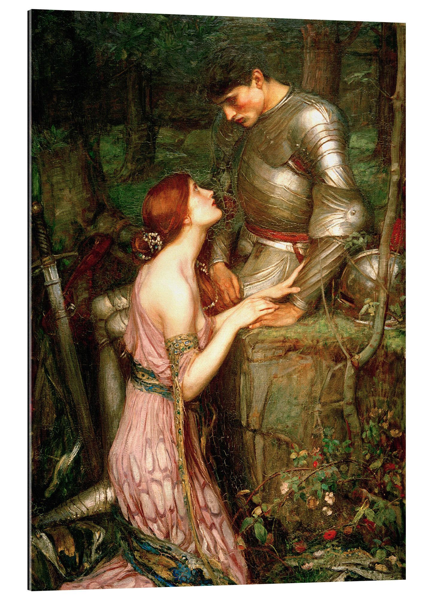 Posterlounge Wandbild Lamia, John William Waterhouse, erhältlich als Poster, Leinwandbild, Wandsticker oder Acrylglasbild