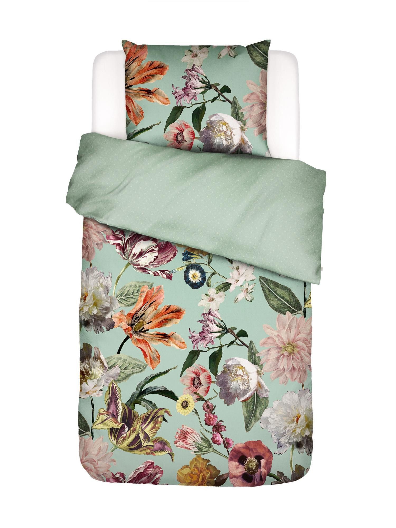 Essenza Bettwäsche Filou, Satin, 2 teilig, mit floralem Muster