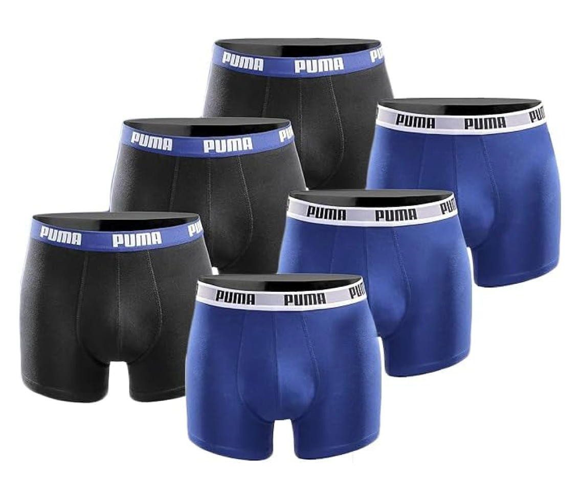 PUMA Boxershorts Herren Boxershorts 6er-Pack