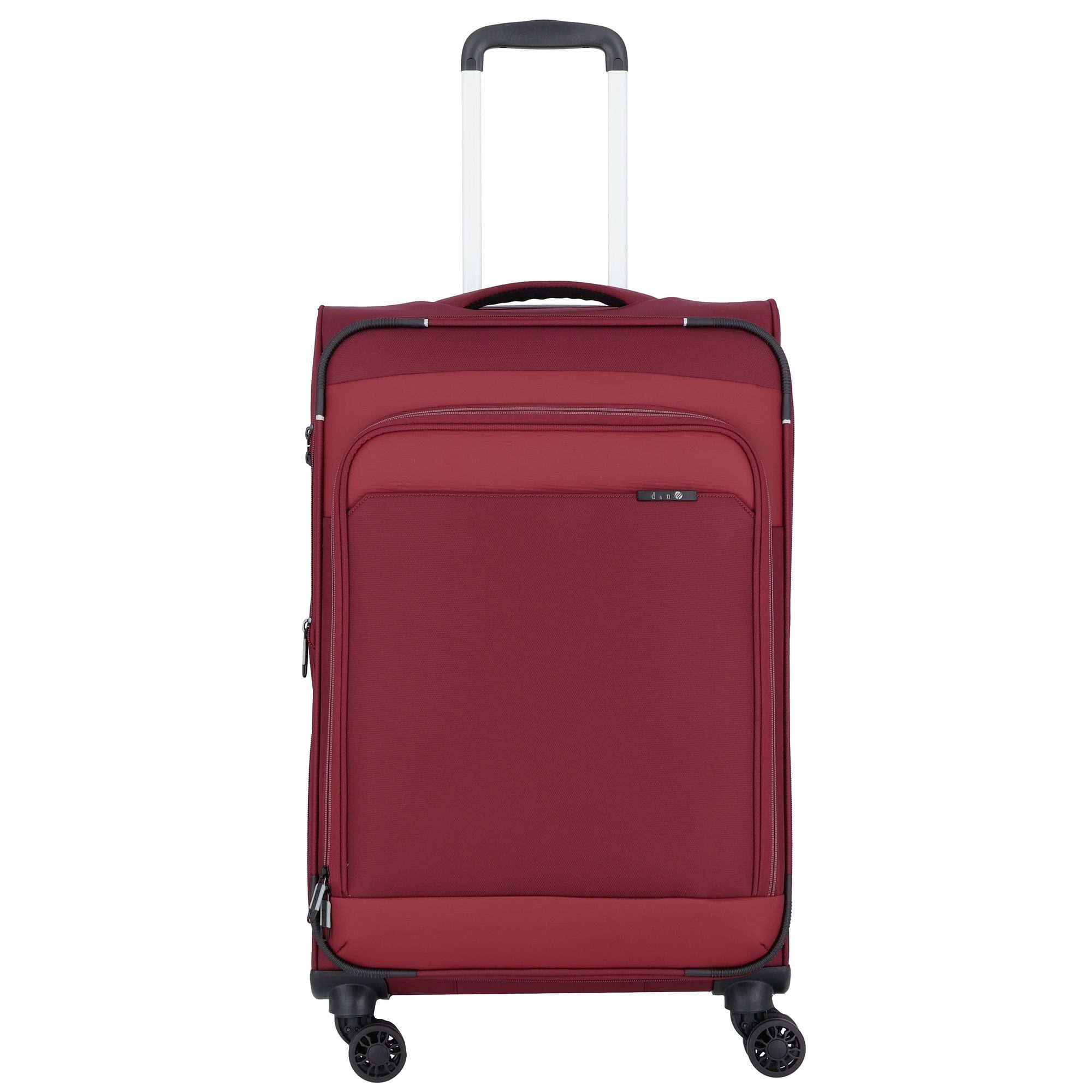 D&N Weichgepäck-Trolley Travel Line, 4 Rollen, Polyester