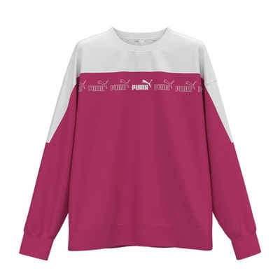 PUMA Sweatshirt Around the Block Rundhals-Sweatshirt Damen