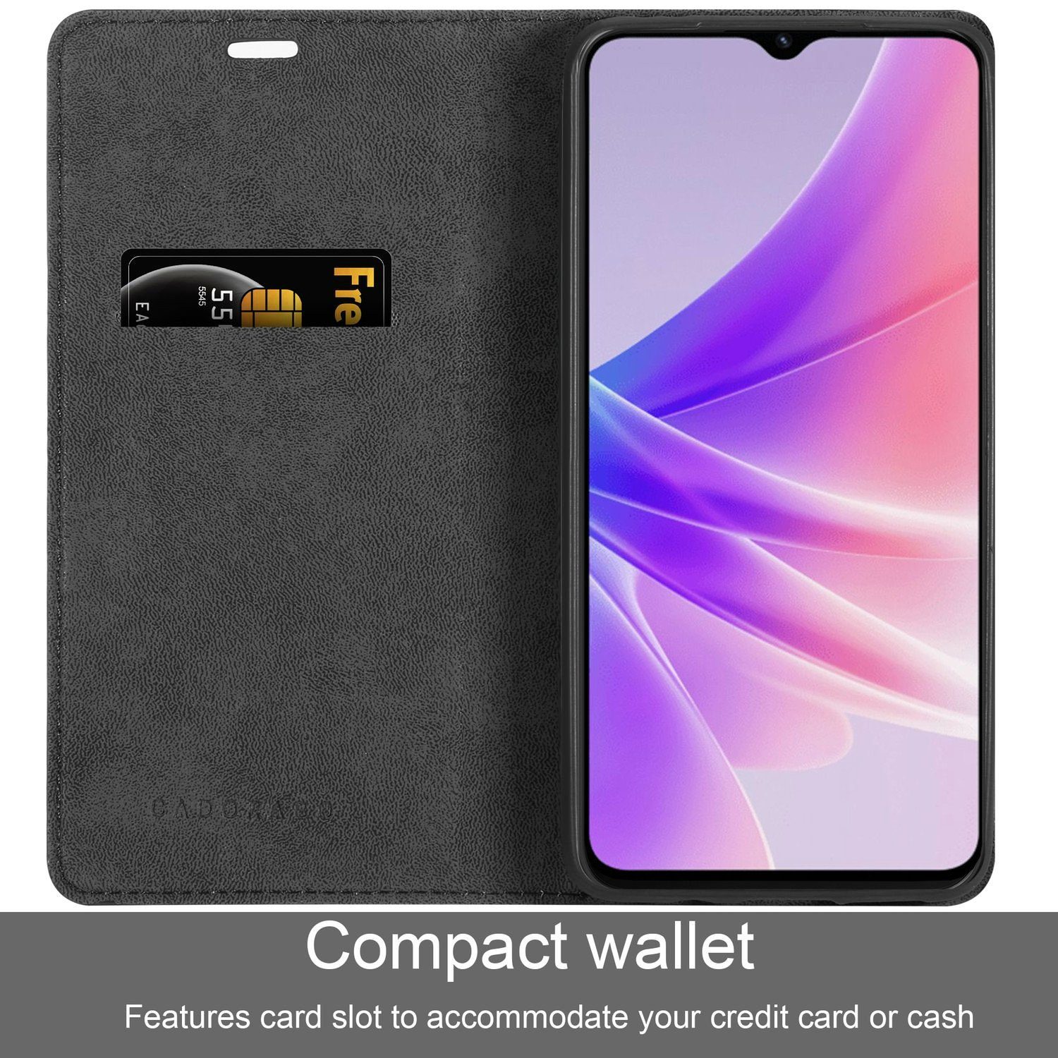 Cadorabo Handyhülle für Samsung Galaxy XCover 6 PRO Hülle Samsung Galaxy XCover 6 PRO, Hülle Schutzhülle mit Standfunktion, Magnetverschluss und Kartenfach