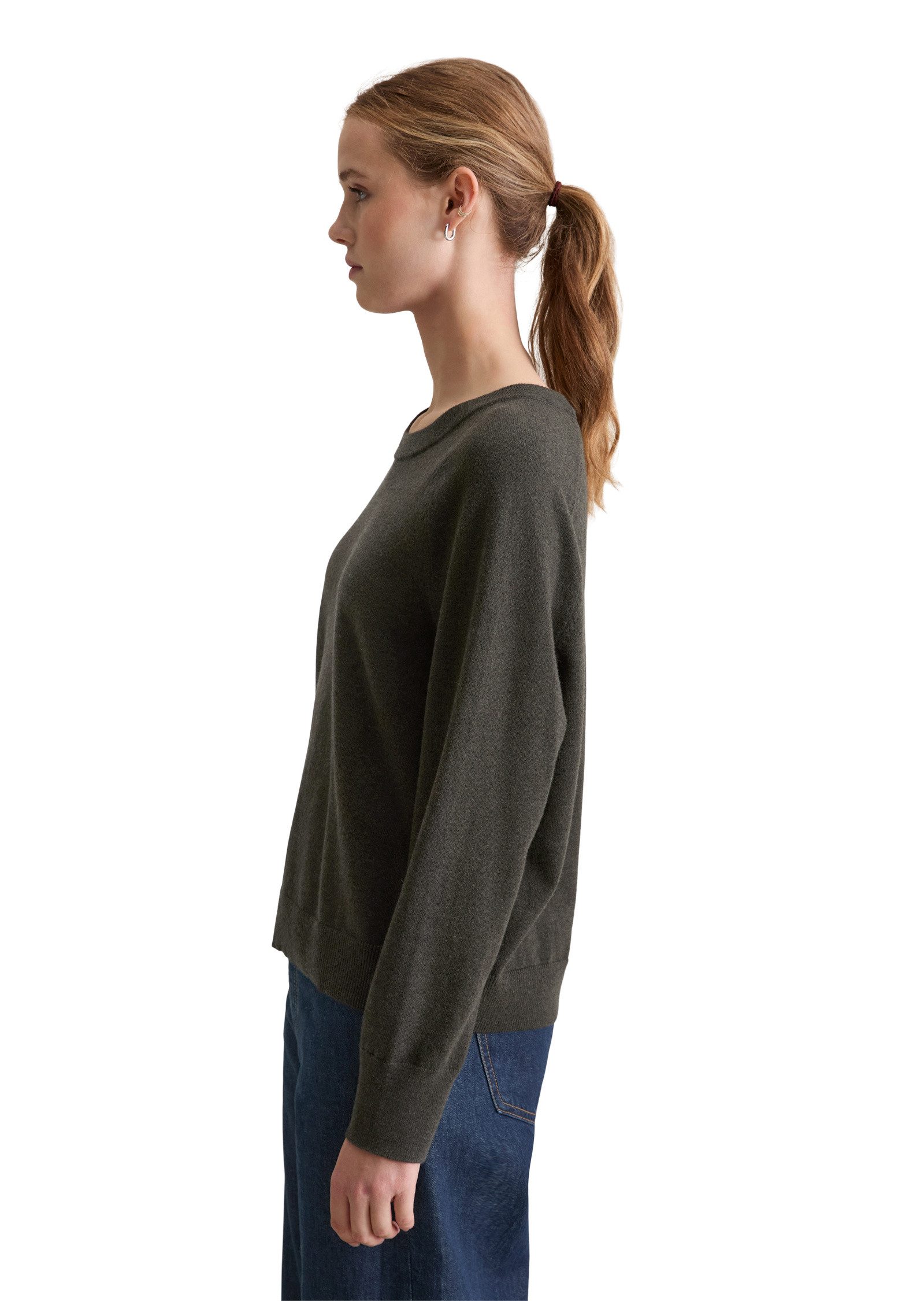 Marc O'Polo DENIM Strickpullover aus Soft Cotton Stretch günstig online kaufen