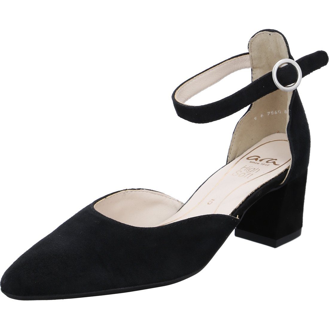 Ara Ara Schuhe, London 047827 schwarz Damen Pumps Rauleder - Pumps