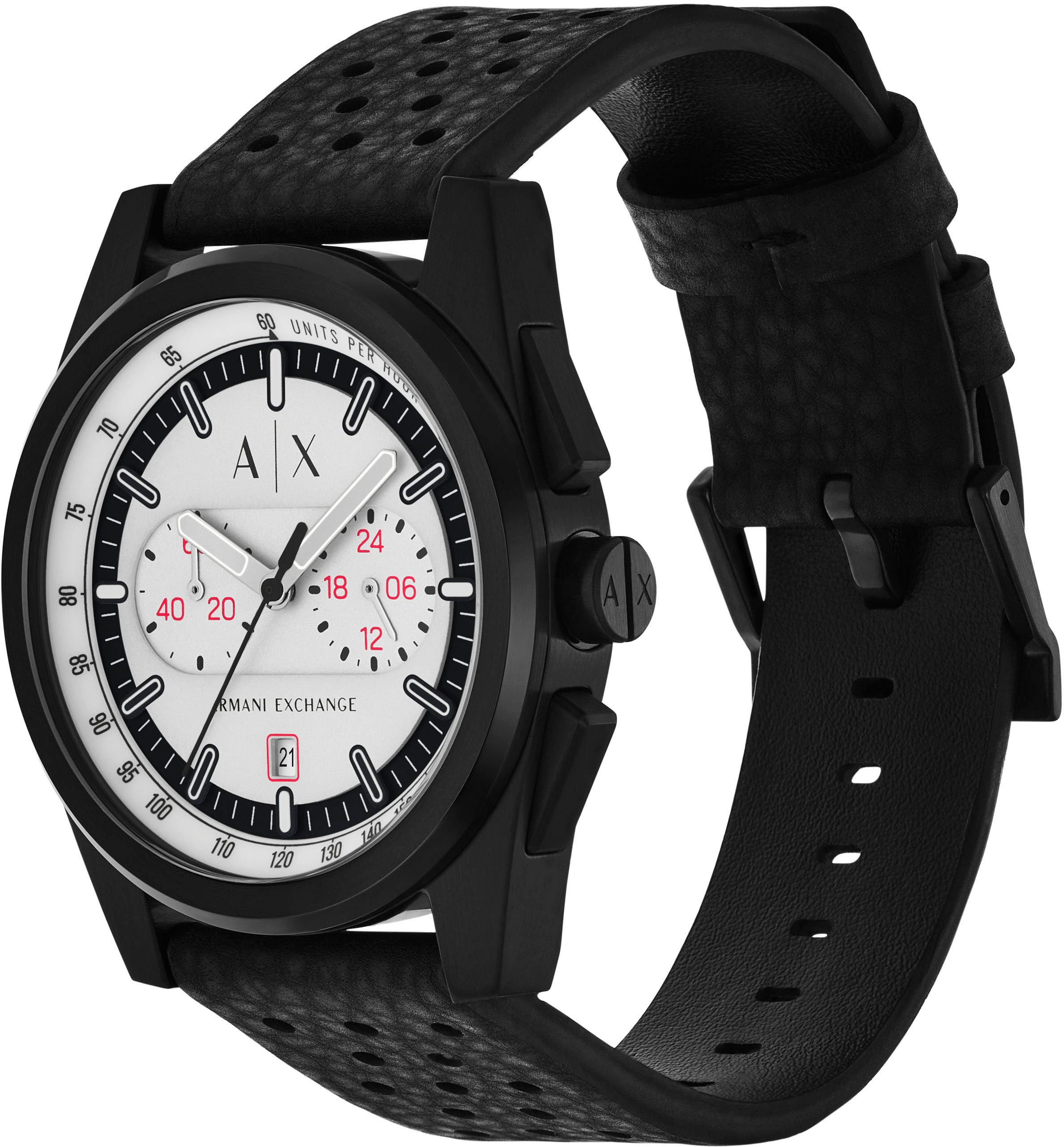 ARMANI EXCHANGE Chronograph AX2865, Quarzuhr,Armbanduhr,Herrenuhr,Kautschuk günstig online kaufen