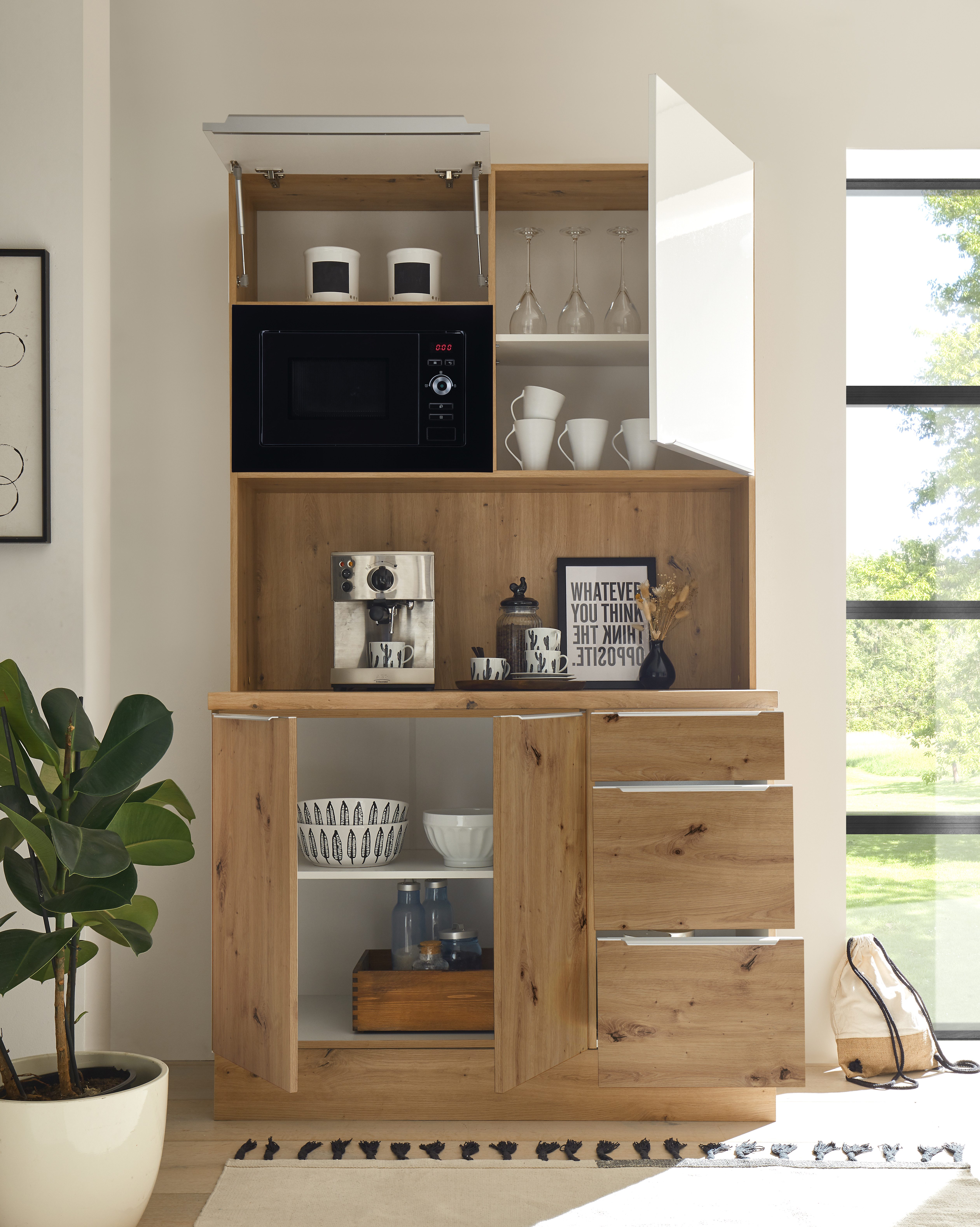 RESPEKTA Buffet Safado aus der Serie Marleen Breite 120 cm, mit Soft-Close, in exklusiver Konfiguration für OTTO