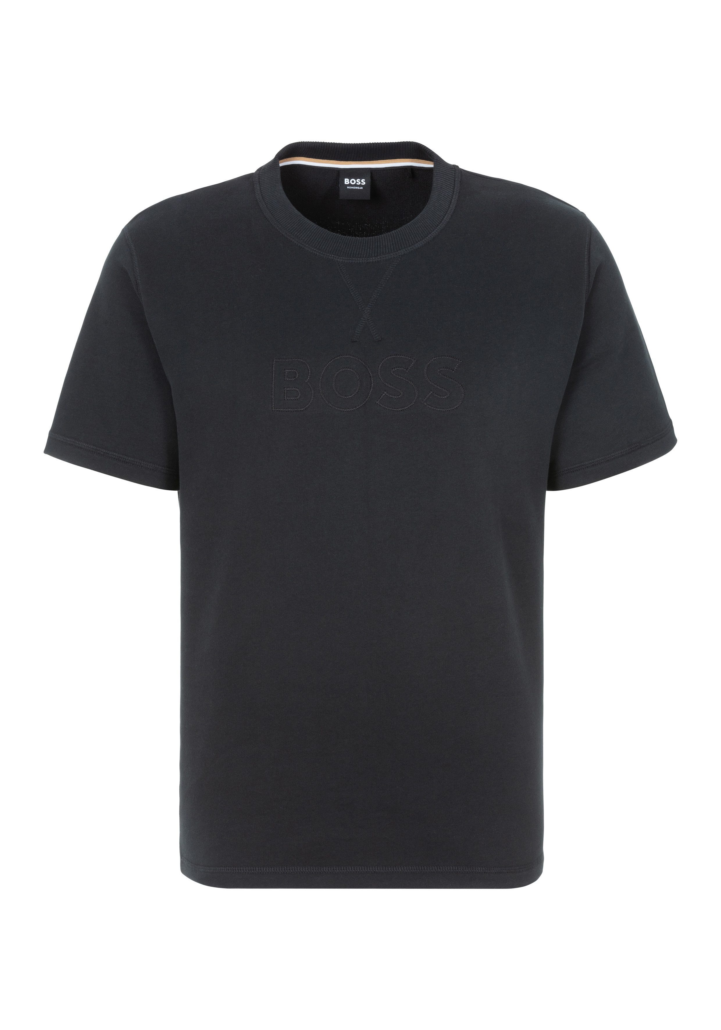 BOSS T-Shirt David mit großer Logostickerei – Bild 5 von 5