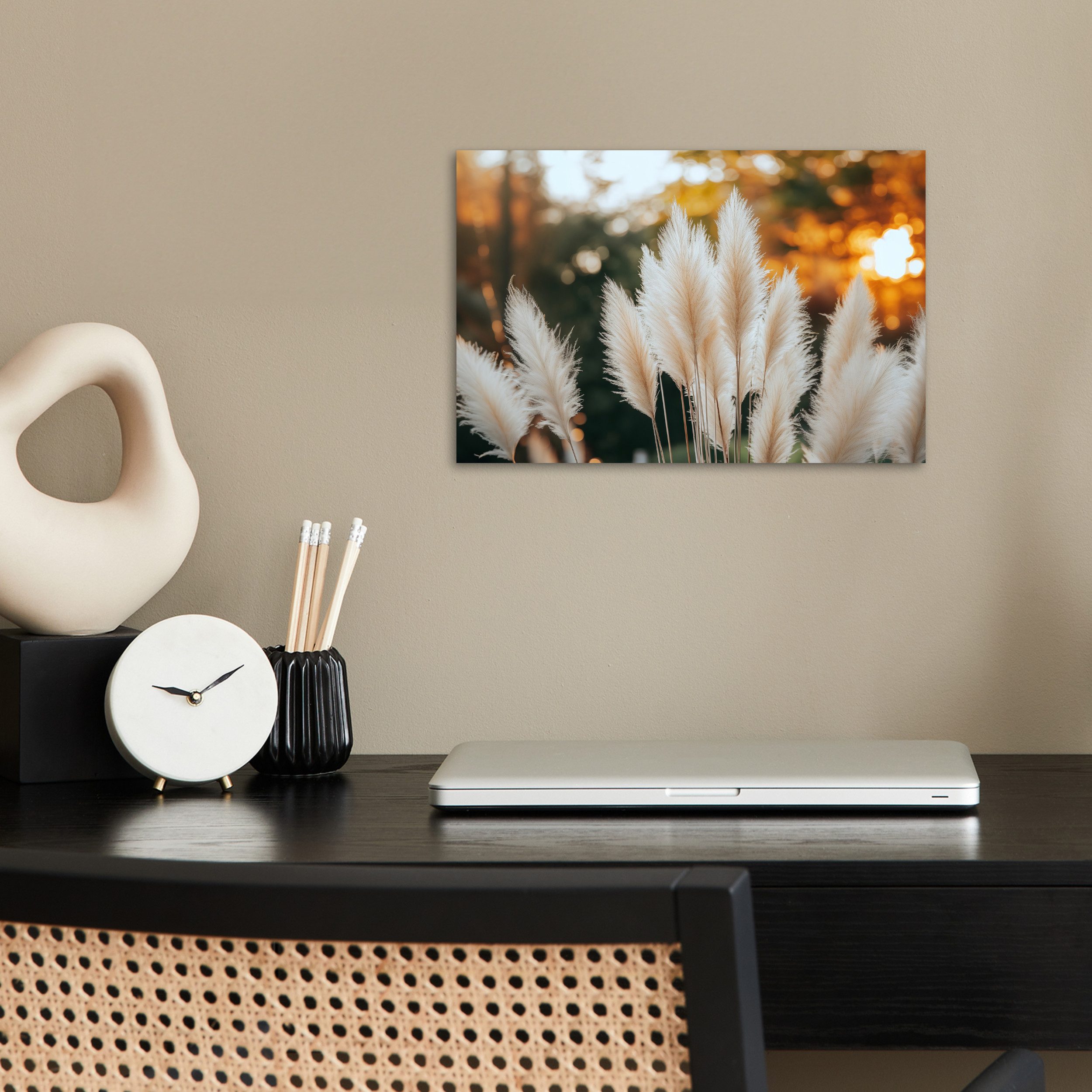 MuchoWow Poster Pampasgras - Federn - günstig online kaufen