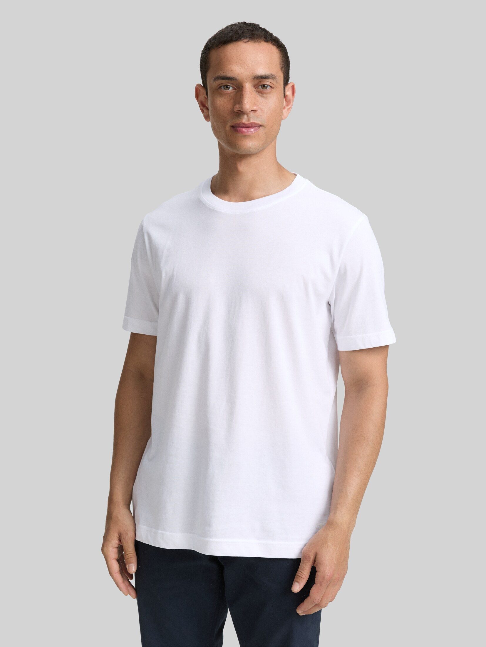 TOM TAILOR T-Shirt T-Shirt (im 2er Pack) T-Shirts aus Baumwolle im 2er-Pack
