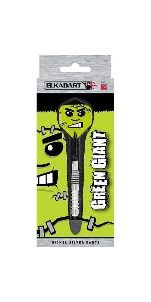 Softdarts ELKADART Green Giant, Soft Dart, 16 Gramm, Nickelsilver