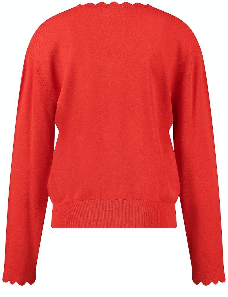GERRY WEBER Strickcape Gerry Weber / Da.Strickjacke, Poncho / JACKE STRICK