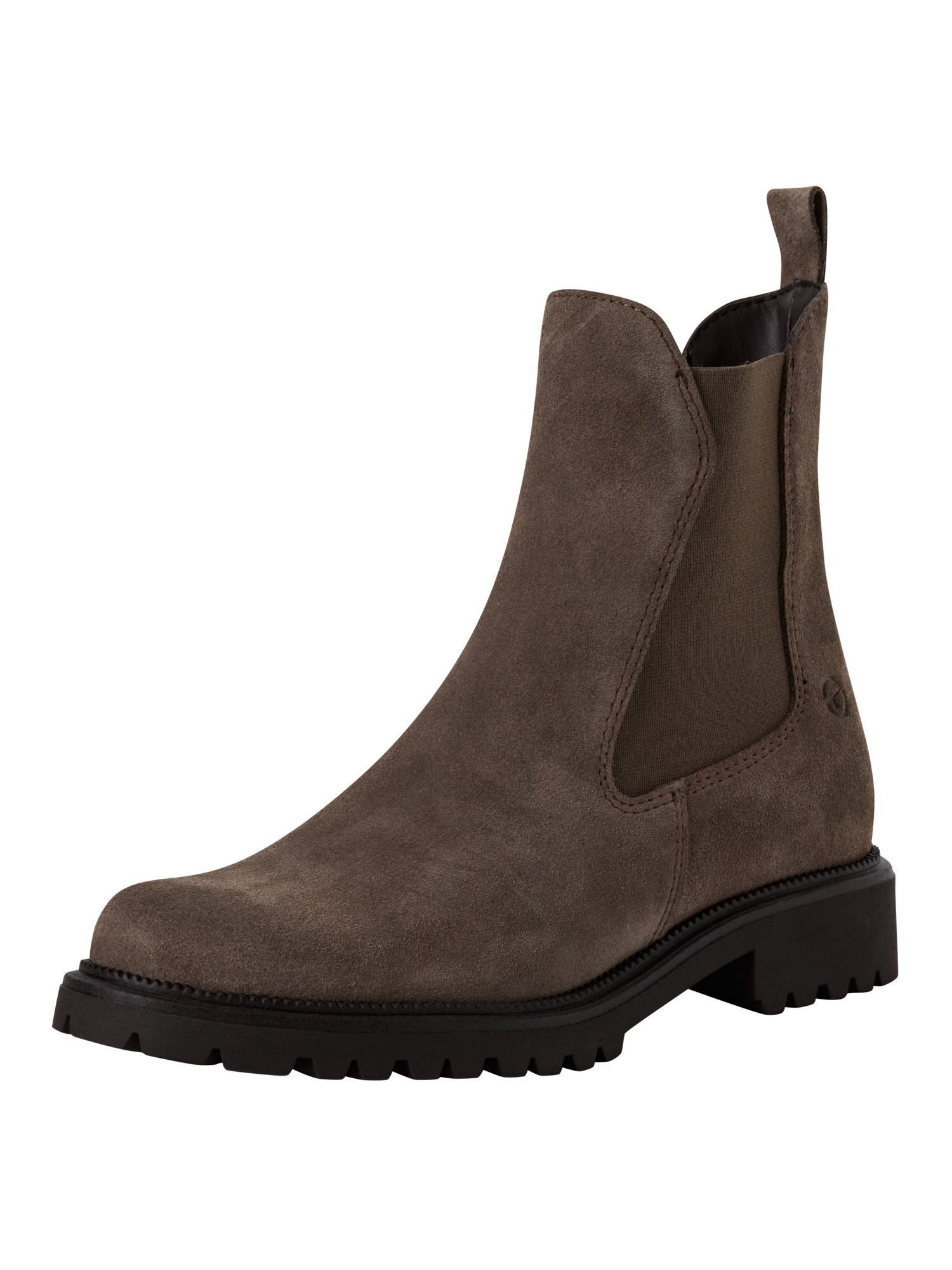 Tamaris TOUCH-IT aus Leder Blockabsatz 1-25427-41 Chelseaboots TOUCH-IT