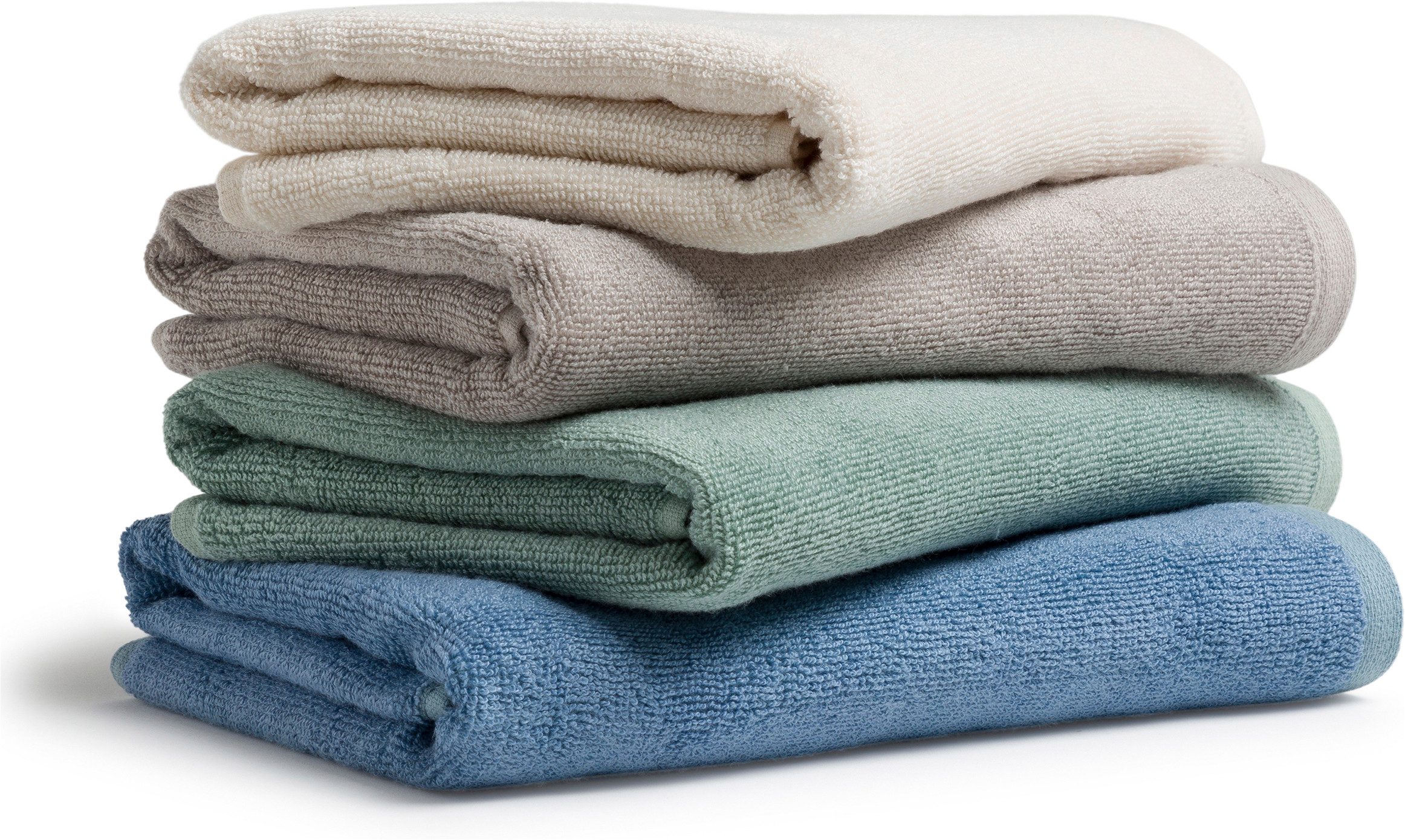 Möve Handtuch Soft Silence Uni mit Prägeetikett, Frottier (1-St) – Bild 5 von 5