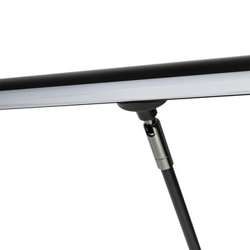 Stagg Tisch-Tageslichtlampe LED- Klavierlampe schwarz, Batterie- oder Netzbetrieb Klavier- oder...