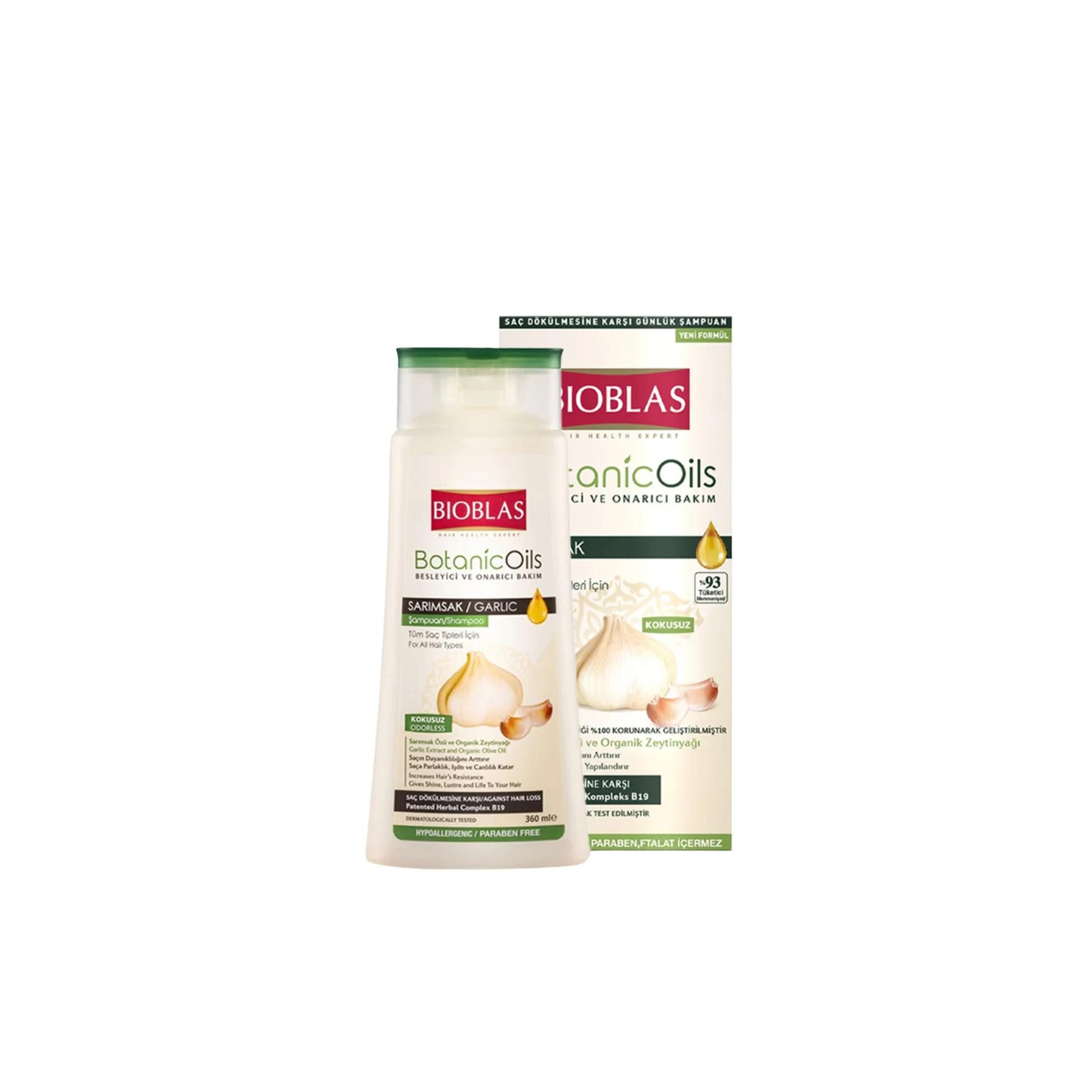 Bioblas Haarshampoo Knoblauch Shampoo 360ml