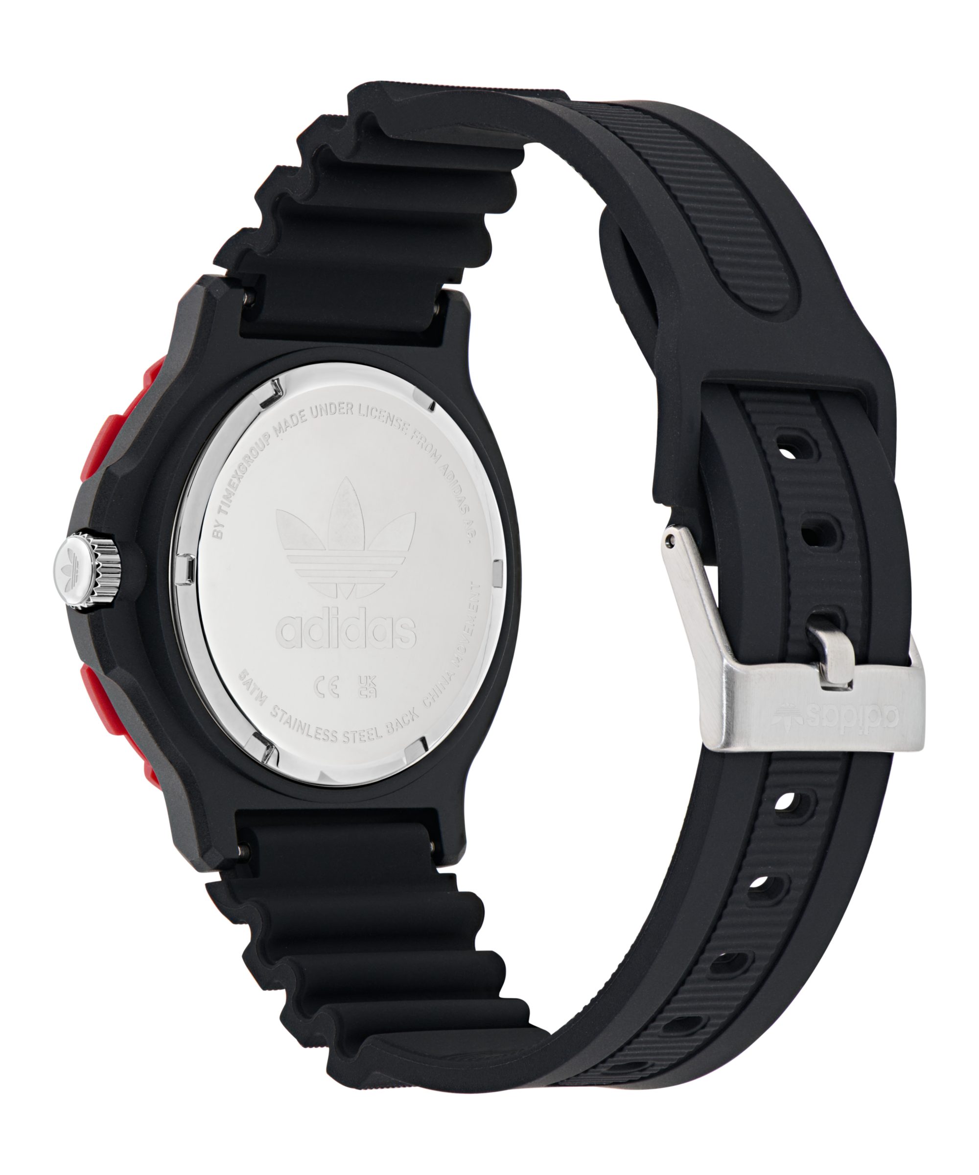 adidas Originals Quarzuhr DISCOVERER TWO AOSY255142I, Armbanduhr, Herrenuhr, Damenuhr, Silikonarmband