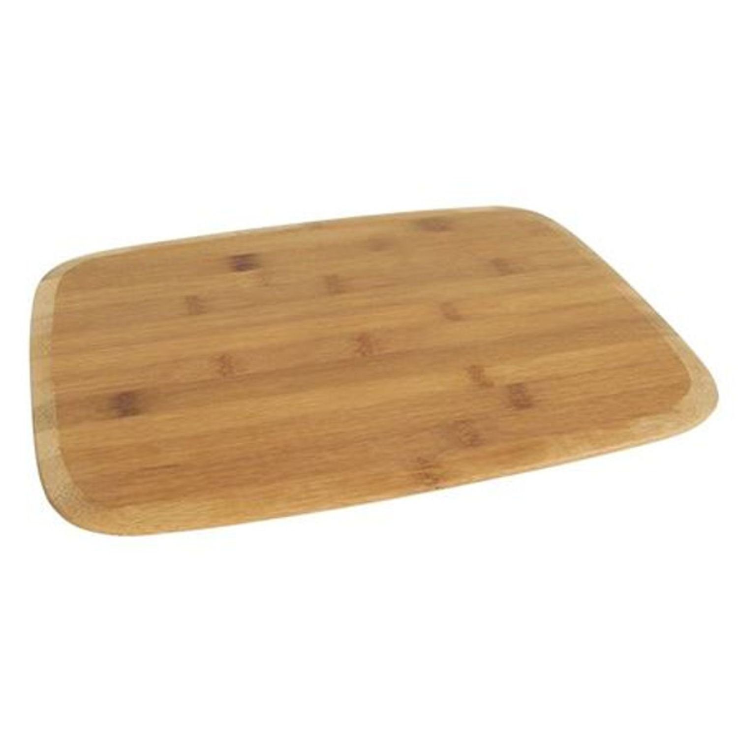 BURI Schneidebrett Bambus-Schneidebrett 30x20cm Holzbrett, Küchenbrett Bambus Frühstücksbrettchen