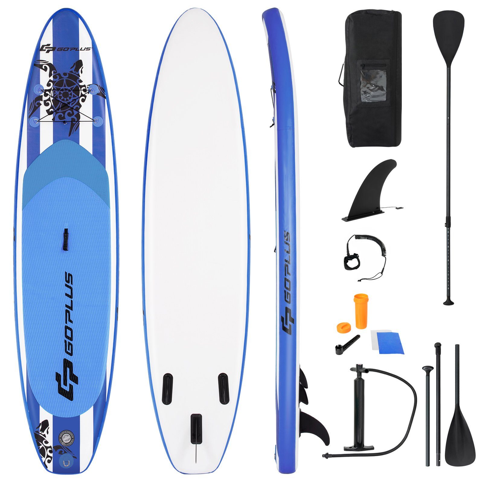 COSTWAY SUPBoard »Stand Up Paddling Board«, aufblasbar, mit