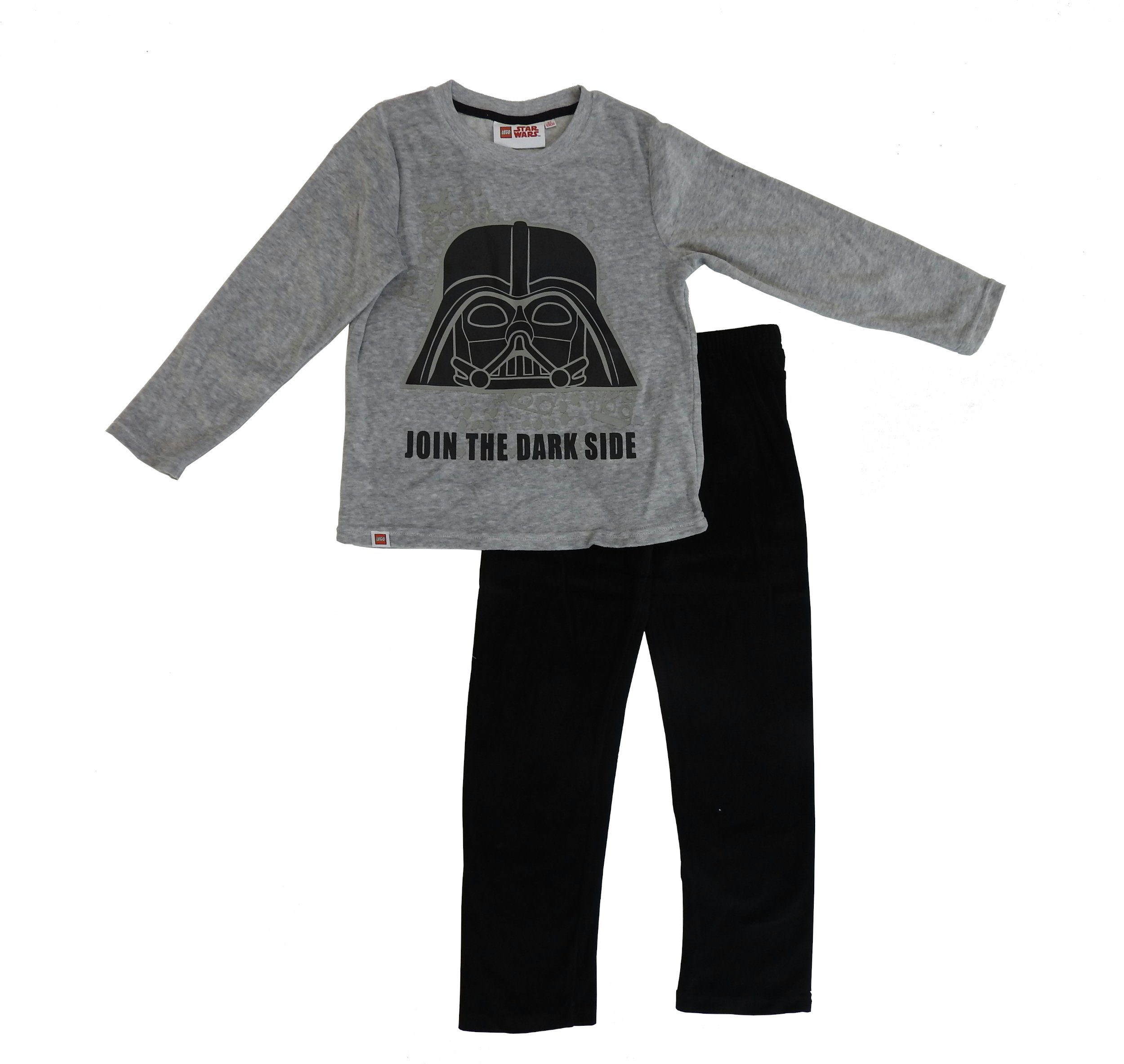 Wear Schlafanzug (Set) Winter lang Kinder Herbst grau Pyjama LEGO® Jungen Set 2tlg Pyjama